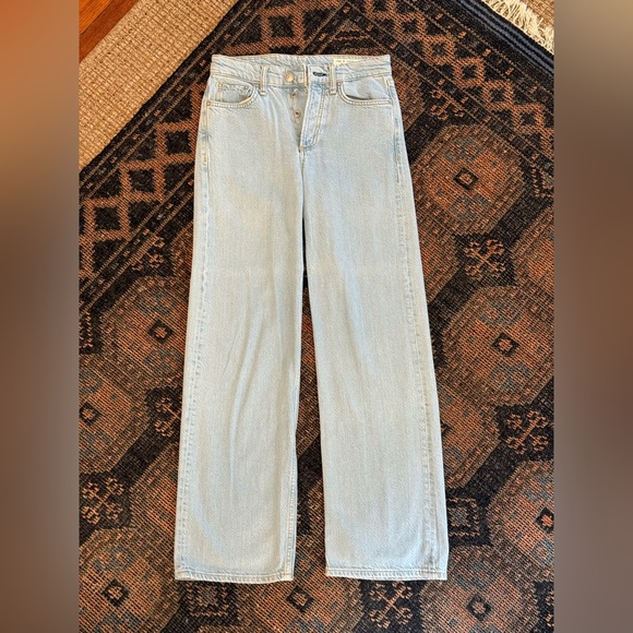 Rag & Bone - Featherweight Logan Women's Wide Leg - Blossom - Size 23 - Picture 11 of 13